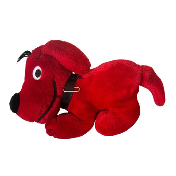 Vintage Clifford The Big Red Dog Plush Stuffed Animal Toy Nostalgia Collectible - Picture 1 of 8